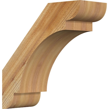 6"W x 16"D x 16"H Olympic Rough Sawn Knee Brace, Western Red Cedar